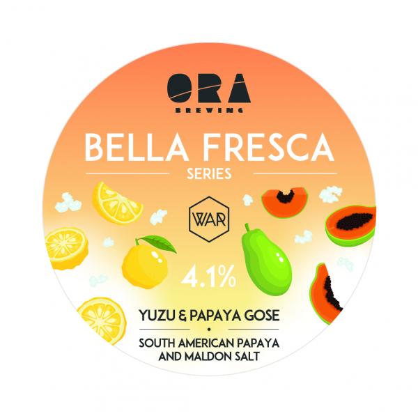 ORA TAP BADGES YUZU PAPAYA GOSE